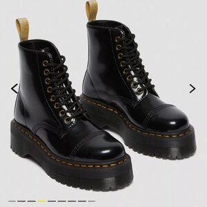Doc Martin Jadon platform boots vegan leather